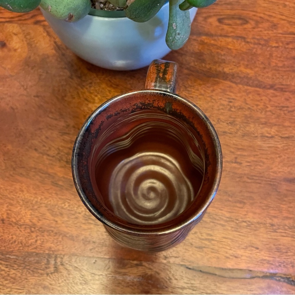 Handmade Ceramic Pottery Coffee or Tea Mug - Picture 5 of 7